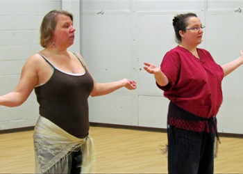 Adult belly dance